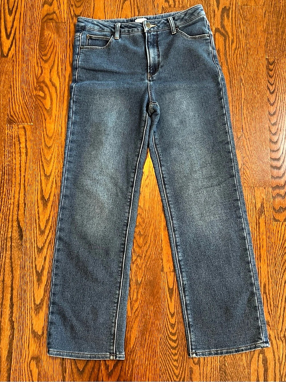 Z Supply Straight Leg Women’s Blue Denim Jeans High Rise Size 29